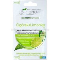 Bielenda Cucumber&Lime čistiaca maska s hydratačným účinkom  2 x 5 g