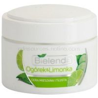 Bielenda Cucumber&Lime hydratačný zmatňujúci krém pre mastnú a zmiešanú pleť  50 ml