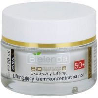Bielenda Effective Lifting regeneračný nočný krém proti vráskam 50+  50 ml