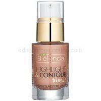 Bielenda Highlight & Contour rozjasňovač odtieň Bronze 15 ml