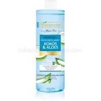 Bielenda Hydra Care Coconut & Aloe odličovacia micelárna voda pre dehydratovanú suchú pleť  500 ml
