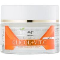 Bielenda Neuro Glicol + Vit. C nočný krém s peelingovým efektom  50 ml