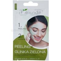 Bielenda Professional Formula peeling a maska pre mastnú pleť  2 x 5 g