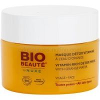 Bio Beauté by Nuxe Masks and Scrubs vitamínová detoxikačná maska s pomarančovou vodou 50 ml