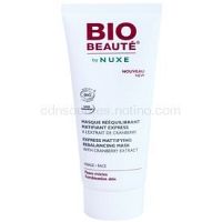 Bio Beauté by Nuxe Rebalancing zmatňujúca maska s brusnicovým extraktom pre stiahnuté póry 50 ml