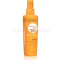 Bioderma Photoderm Max sprej na opaľovanie bez parfumácie SPF 50+  200 ml