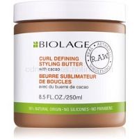 Biolage R.A.W. Styling stylingové maslo pre definíciu vĺn s kakaom bez parabénov a silikónov 250 ml