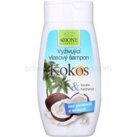 Bione Cosmetics Coconut vyživujúci šampón pre všetky typy vlasov 260 ml