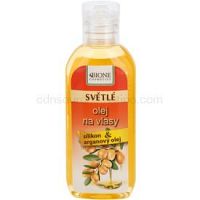 Bione Cosmetics Keratin Argan olej pre svetlé odtiene vlasov 80 ml