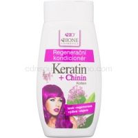 Bione Cosmetics Keratin + Chinin regeneračný kondicionér na vlasy   260 ml