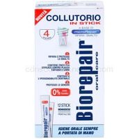 Biorepair Plus ústna voda pre obnovu a posilnenie zubnej skloviny cestovné balenie 12 ks