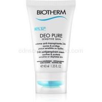Biotherm Deo Pure Sensitive Skin krémový antiperspirant pre citlivú a depilovanú pokožku  40 ml