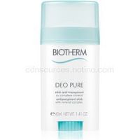 Biotherm Deo Pure tuhý antiperspitant pre citlivú pokožku 40 ml