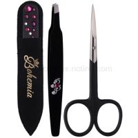 Bohemia Crystal Bohemia Swarovski Nail File,Tweezers and Nail Clippers kozmetická sada II.