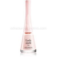 Bourjois 1 Seconde rýchloschnúci lak na nechty odtieň 35 Lady Nude (Matte) 9 ml
