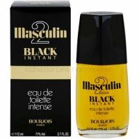 Bourjois Masculin Black Instant toaletná voda pre mužov 112 ml