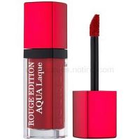 Bourjois Rouge Edition Aqua Laque hydratačný rúž s vysokým leskom odtieň 05 Red my lips 7,7 ml