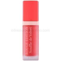 Bourjois Rouge Edition Souffle de Velvet tekutý rúž odtieň 04 Ravie En Rose  7,7 ml