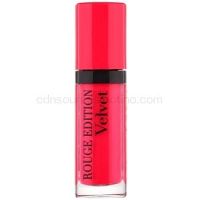 Bourjois Rouge Edition Velvet tekutý rúž s matným efektom odtieň 13 Fu(n)chsia 7,7 ml