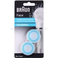 Braun Face  80-e Exfoliation náhradné hlavice 2 ks 2 ks