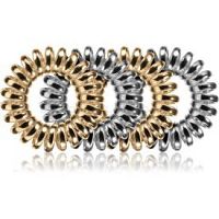 BrushArt Hair Rings Metal gumičky do vlasov 4 ks