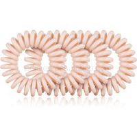 BrushArt Hair Rings Natural gumičky do vlasov 4 ks Nude 4 ks