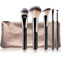 BrushArt Professional Eye & Face Brush set Sada štetcov s taštičkou pre ženy