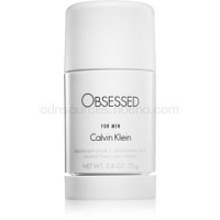 Calvin Klein Obsessed deostick (bez alkoholu) pre mužov 75 g 