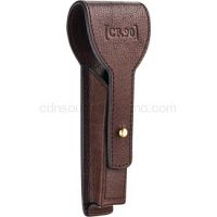 Captain Fawcett Accessories kožené púzdro na holiaci strojček ručne vyrobené