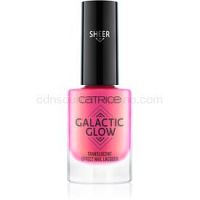 Catrice Galactic Glow Transluscent Effect lak na nechty s holografickým efektom odtieň 5 WATCH OUT! UNIVERSE BLAZE 8 ml