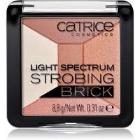 Catrice Light Spectrum Strobing Bricks rozjasňovač odtieň 010 Brown Brilliance 8,8 g