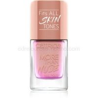 Catrice More Than Nude lak na nechty odtieň 05 ROSEY-O & SPARKLET 10,5 ml
