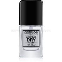 Catrice Super Dry Gloss vrchný lak na nechty urýchľujúci vyschnutie 10,5 ml