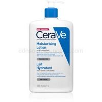 CeraVe Moisturizers hydratačné mlieko na telo a tvár pre suchú až veľmi suchú pokožku 1000 ml