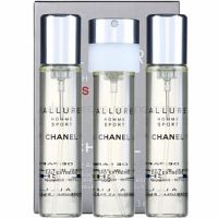 Chanel Allure Homme Sport Eau Extreme parfumovaná voda náplň pre mužov 3 x 20 ml