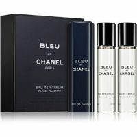 Chanel Bleu de Chanel parfumovaná voda (3 x náplň) pre mužov 3 x 20 ml