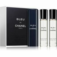 Chanel Bleu de Chanel toaletná voda (1x plniteľná + 2x náplň) pre mužov 3x20 ml