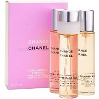 Chanel Chance toaletná voda náplň pre ženy 3 x 20 ml