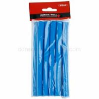 Chromwell Accessories Blue malé penové papiloty (ø 14 x 180 mm) 10 ks