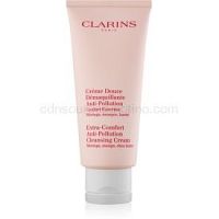 Clarins Extra-Comfort Anti-Pollution Cleansing Cream čistiaci krém s hydratačným účinkom 200 ml
