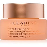 Clarins Extra-Firming nočný spevňujúci a protivráskový krém pre suchú pleť 50 ml