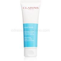 Clarins Fresh Scrub Refreshing Cream Scrub krémový peeling pre rozjasnenie a hydratáciu 50 ml