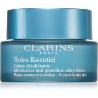 Clarins Hydra-Essentiel Silky Cream hodvábne jemný hydratačný krém pre normálnu až suchú pleť 50 ml