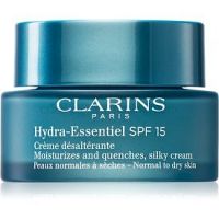 Clarins Hydra-Essentiel Silky Cream hodvábne jemný krém SPF 15 50 ml