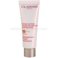 Clarins HydraQuench ľahký tónovací krém s hydratačným účinkom SPF 15 odtieň 05 Gold  50 ml