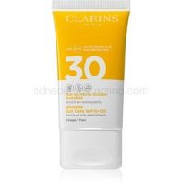 Clarins Invisible Sun Care Gel-to-Oil opaľovací fluid na tvár SPF 30 50 ml