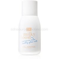 Clarins Milky Boost tónovacie mlieko pre zjednotenie farebného tónu pleti odtieň 01 Milky Cream 50 ml