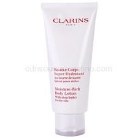 Clarins Moisture-Rich Body Lotion hydratačné telové mlieko pre suchú pokožku 200 ml