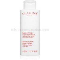 Clarins Moisture-Rich Body Lotion hydratačné telové mlieko pre suchú pokožku 400 ml
