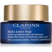 Clarins Multi-Active Nuit nočný revitalizačný krém na jemné vrásky pre normálnu až zmiešanú pleť 50 ml